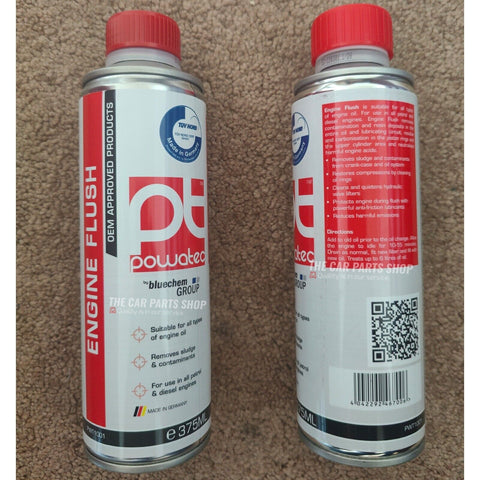 2 X OEM APPROVED POWATEC ENGINE FLUSH WORK WITH PETROL & DIESEL ANY ENGINE OIL