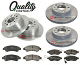 FOR CITROEN RELAY 2.2 HDi 07/11  FRONT & REAR BRAKE DISCS + BRAKE PADS