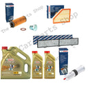 FITS BMW 3 SERIES 2.0 318d FULL PREMIUM BOSCH SERVICE KIT WITH CASTROL OIL
