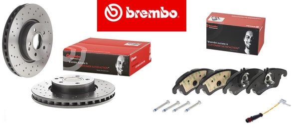 FOR MERCEDES-BENZ E-CLASS 3.0 E350 BlueTEC  FRONT DISCS AND PADS