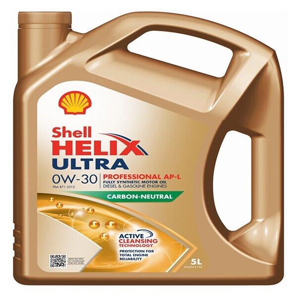SHELL HELIX ULTRA PROFESSIONAL AP-L 0W-30 5 LITRE