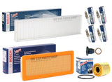 FOR MINI COOPER COUNTRYMAN ALL4 R60 10-16 FULL FILTER KIT WITH PLUGS X 4