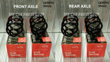 FOR VOLKSWAGEN PASSAT CC 2.0 TDI 06/08 - 01/12 APEC FRONT AND REAR COIL SPRINGS