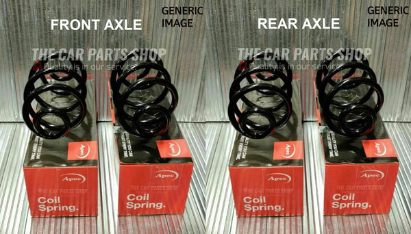 FOR VOLKSWAGEN PASSAT CC 2.0 TDI 06/08 - 01/12 APEC FRONT AND REAR COIL SPRINGS