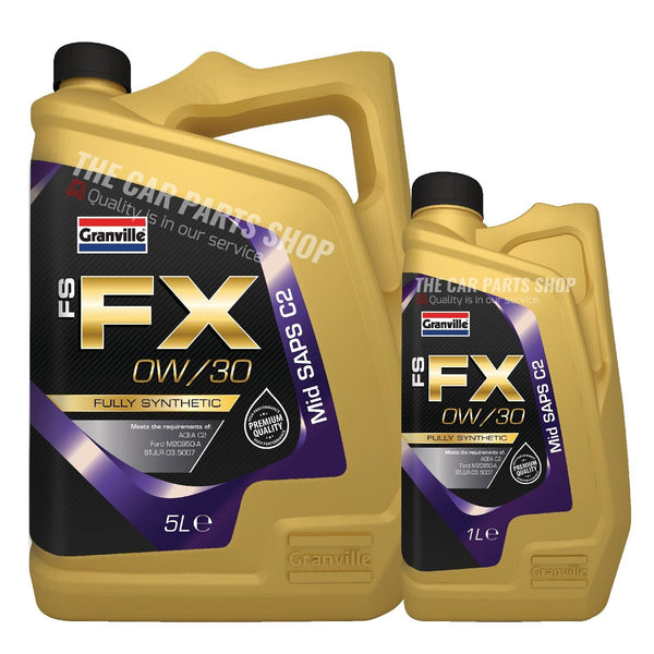 6L GRANVILLE FX 0W30 ENGINE OIL FOR FORD MONDEO 2.0 TDCI MK5
