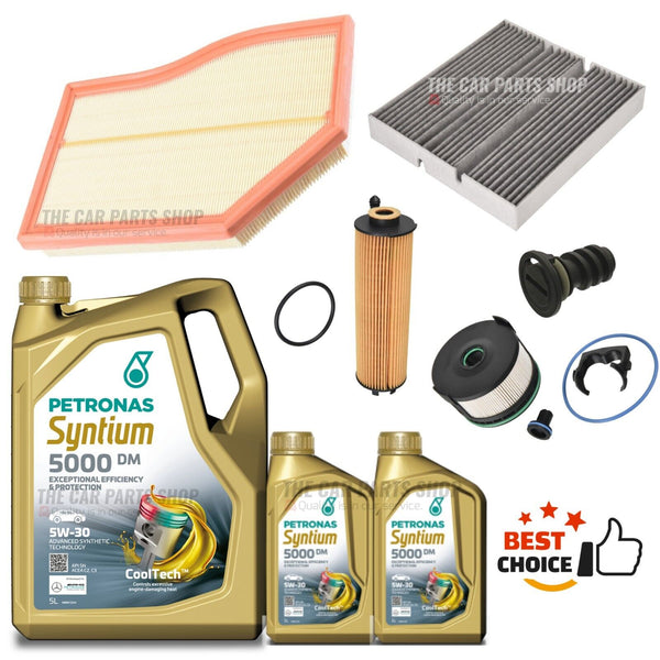 FOR MERCEDES A200 W177 2018+ FULL SERVICE KIT WITH 7L PETRONAS 5W30 OIL