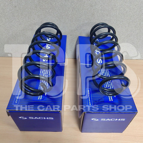 2 X REAR SACHS COIL SPRINGS FOR AUDI Q3 2.0 TDI 8U (NOT FOR S-LINE PLUS)