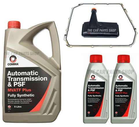 7L FLUID AND FILTER KIT GEARBOX SERVICE KIT FOR AUDI A6 3.0 TDI V6 4G
