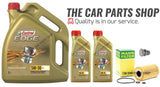 FOR VW TRANSPORTER 2.0 TDI MK5 OIL CHANGE SERVICE KIT 7L CASTROL MANN FILTER
