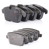 FITS FORD S-MAX 2.0 TDCI 06-14 FRONT & REAR BRAKE BRAKE PADS SETS