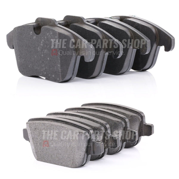 FITS FORD S-MAX 2.0 TDCI 06-14 FRONT & REAR BRAKE BRAKE PADS SETS