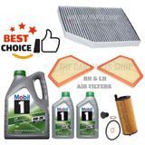 SERVICE KIT FOR BMW M3 G80 7L MOBIL 0W30 NEW AIR OIL POLLEN FILTER