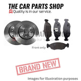 FOR TOYOTA AYGO YARIS CITROEN C1 PEUGEOT 107 FRONT BRAKE DISCS AND PADS SET