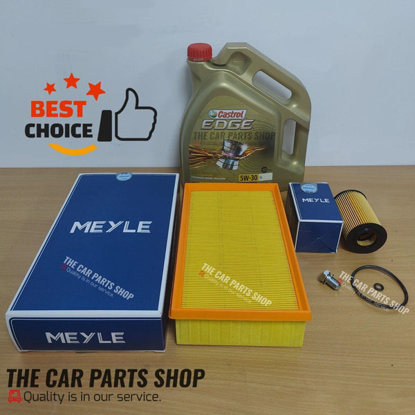 FOR SKODA SCALA 1.6 TDI 2019+ MEYLE SERVICE KIT 5L CASTROL & AIR OIL KIT