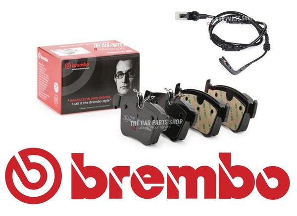 REAR BREMBO PADS SET & SENSOR FOR LAND ROVER DISCOVERY SPORT 2.0 TD4