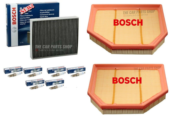 FOR BMW M3 F80 BOSCH SERVICE KIT AIR CABIN FILTER + 6 PLUGS SET