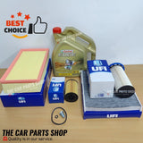 FOR VW SCIROCCO 1.6 TDI MK3 2014+ UFI SERVICE KIT WITH CASTROL EDGE
