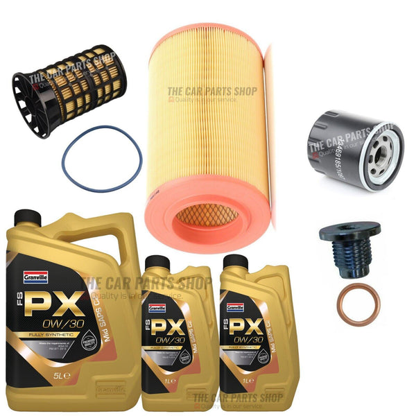 TO FIT CITROEN RELAY L3H2 MK3 SERVICE KIT 7L 0W30 & FUEL OIL AIR FILTER KIT