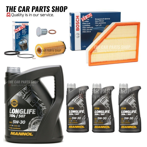 8L OIL & AIR OIL FILTER BOSCH SERVICE KIT FITS BMW 3 SERIES 3.0 330D E93