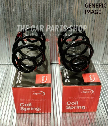 2 X APEC FRONT AXLE COIL SPRINGS FOR VW TIGUAN MK1 (5N) 2007-2018