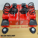 FOR VAUXHALL CORSA E 1.3 CDTI MK4 FRONT APEC SHOCKERS + TOP MOUNTS+SPRINGS LINKS