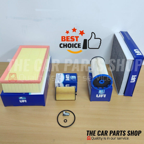 FOR SEAT ARONA 1.6 TDI UFI SERVICE FILTER KIT HIGH QUALITY