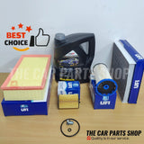 FOR SEAT LEON 1.6 2.0 TDI 2012+ UFI SERVICE KIT & 5L MANNOL 504 507