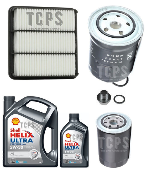 6L OIL & AIR OIL FUEL SERVICE KIT FOR MITSUBISHI L200 2.5 DI-D MK4