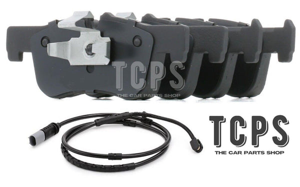 FOR BMW 116D SPORT F20 FRONT BRAKE PADS SET & SENSOR