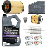 FOR VW JETTA 1.4 TSI MK5 FULL SERVICE KIT WITH 5L ENGINE OIL & NGK IRIDIUM PLUGS