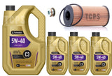 8L 5W40 OIL CHANGE SERVICE KIT FOR VAUXHALL VIVARO 2.0 CDTI MK1