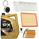 FOR PEUGEOT 508 1.5 HDI MK2 FULL SERVICE KIT & 5L GRANVILLE 0W30 ALL 5 FILTERS