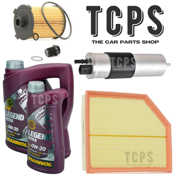 FOR VOLVO XC60 D4 2.0 R-DESIGN MK2 SERVICE KIT 6L 0W20 & AIR FUEL OIL FILTER KIT