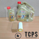 FOR AUDI A3 40 TFSI (8Y) 2021+ SERVICE KIT GENUINE OIL FILTER & 6L CASTROL