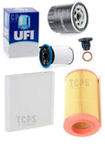 FOR PEUGEOT BOXER 2.2 2.0 HDI MK3 FULL SERVICE FILTER KIT + UFI FUEL FILTER