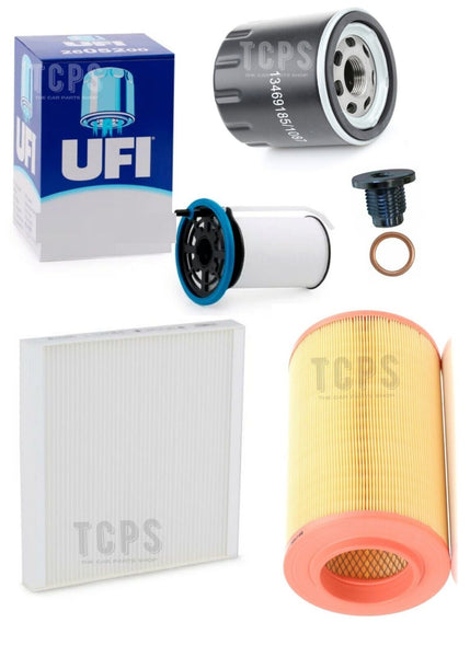 FOR PEUGEOT BOXER 2.2 2.0 HDI MK3 FULL SERVICE FILTER KIT + UFI FUEL FILTER