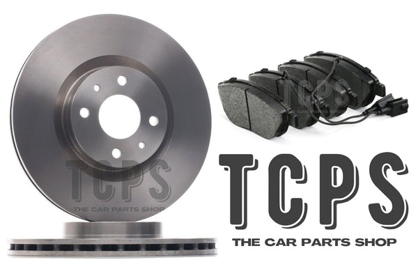 FOR ABARTH 595 1.4 PETROL MK1 FRONT BRAKE DISCS 284MM AND FRONT PADS