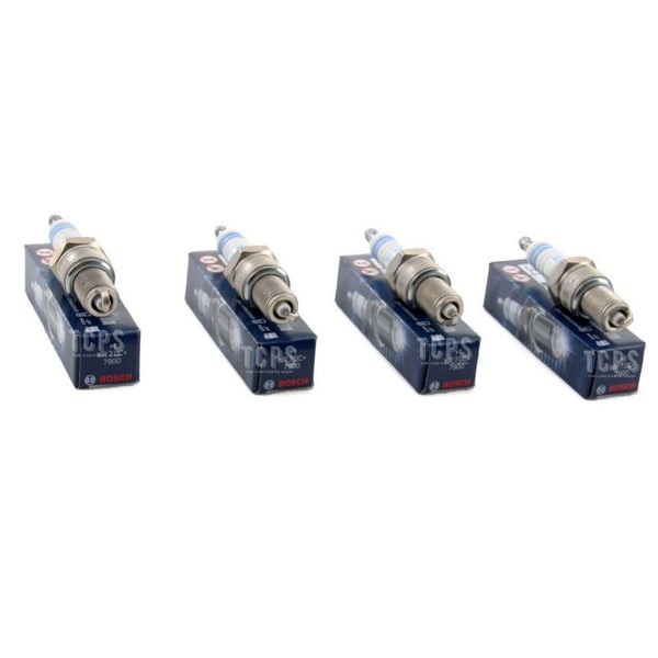 FOR ABARTH 595 1.4 PETROL MK1 BOSCH SPARK PLUGS X 4 BRAND NEW