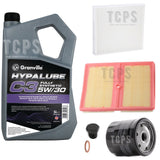 FOR VW GOLF 1.0 TSI MK7 SERVICE KIT 5L GRANVILLE & AIR OIL CABIN SUMP PLUG