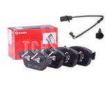 BREMBO FRONT BRAKE PADS AND SENSOR FOR AUDI SQ5 MK1 3.0 TDI