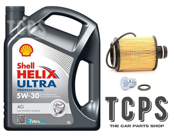 FOR ALFA MITO VELOCE 1.6 JTDM MK1 OIL CHANGE SERVICE KIT 5L AG & OIL FILTER KIT
