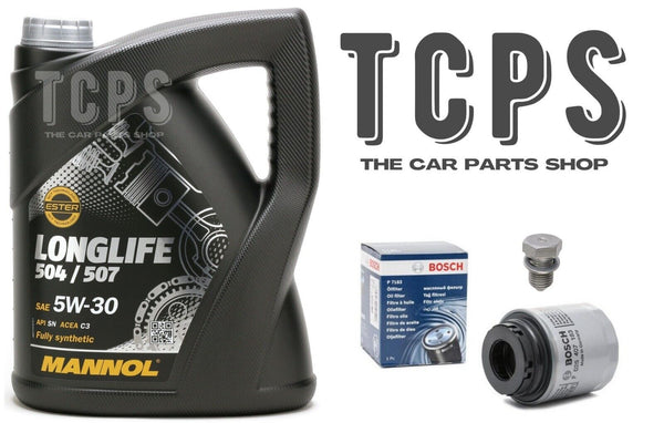 FOR SKODA RAPID 1.4 TSI PETROL MK1 BOSCH SERVICE KIT BOSCH OIL FILTER & MANNOL