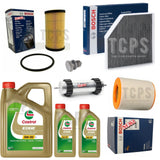FOR AUDI A6 AVANT 3.0 TDI V6 MK4 BOSCH SERVICE KIT 7L CASTROL & FULL BOSCH KIT