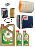 FOR AUDI A6 AVANT 3.0 TDI V6 MK4 BOSCH SERVICE KIT NEW AIR OIL FILTER & CASTROL
