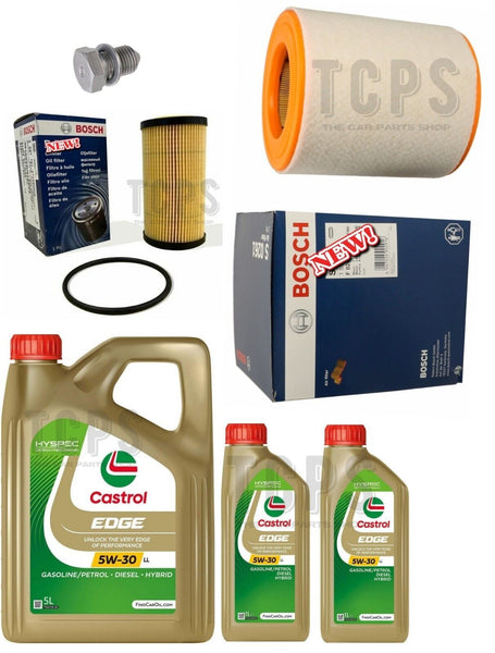 FOR AUDI A6 AVANT 3.0 TDI V6 MK4 BOSCH SERVICE KIT NEW AIR OIL FILTER & CASTROL