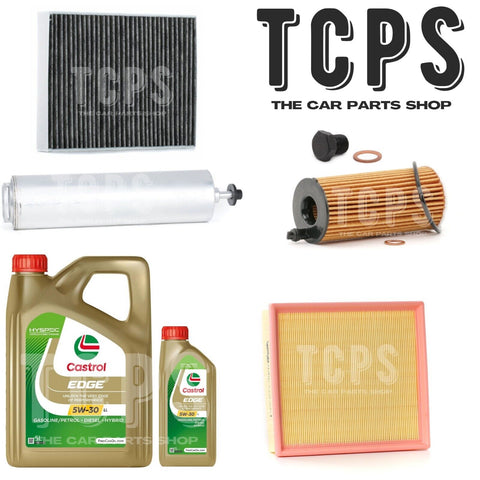 FITS BMW 120d & XDRIVE 2.0L F20 2011-2017 FILTER SERVICE KIT WITH 6L CASTROL