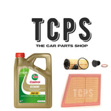 FITS BMW X1 1.5L F48 2015-2022 OIL AND AIR FILTER WITH 5L CASTROL OIL AND PLUG