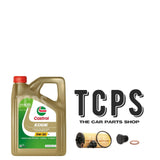 FITS BMW X1 1.5L F48 2015-2022 OIL CHANGE KIT WITH 5L CASTROL AND OIL FILTER