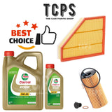 FITS BMW X1 2.0L XDRIVE E84 6L CASTROL & OIL AIR FILTER WITH SUMP PLUG