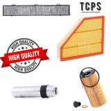FITS BMW X1 2.0L XDRIVE E84 FILTER ONLY SERVICE KIT AIR OIL CABIN FUEL